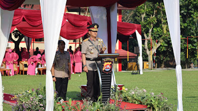 Kapolda Banten Pimpin Upacara Pembukaan Diktuk Bintara Polri Gelombang II Tahun 2023