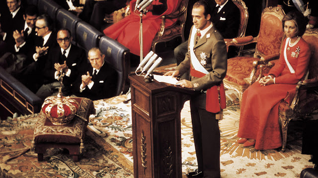 Proclamación de J.C. de Borbón como Rey de España