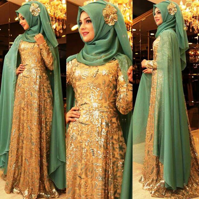 Inspirasi Gaun Muslimah Cantik dan Trendy 2001609