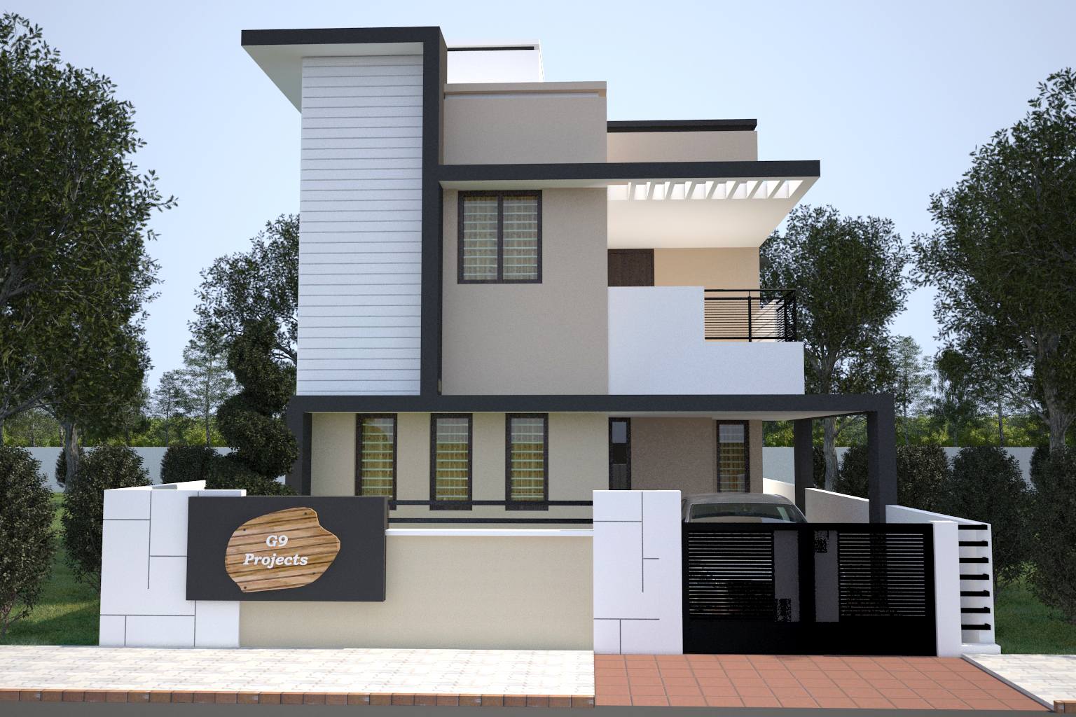 Parbhani Home  Expert Best Front  Elevation 