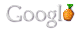google halloween logo