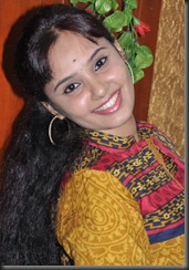 Actress Aarushi Cute Stills at Adithalam Movie Press Meet