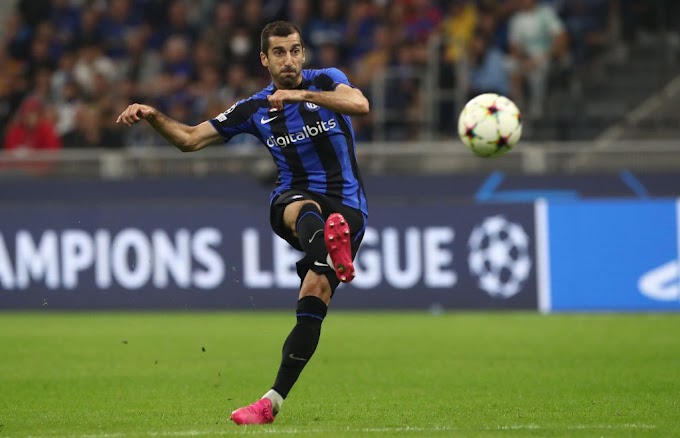 Mkhitaryan bawa kabar baik bagi Inter jelang hadapi Napoli