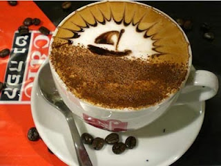 special mixed cofee with splendid art
