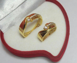 Model Cincin Kawin Emas 24 Karat02