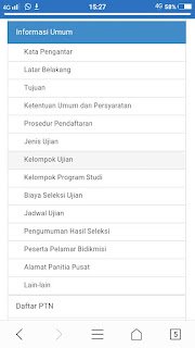 Informasi SBMPTN