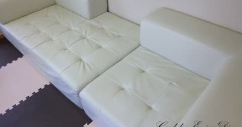 超簡単 汚れた合皮ソファをキレイにする方法 Diy De Happy Life