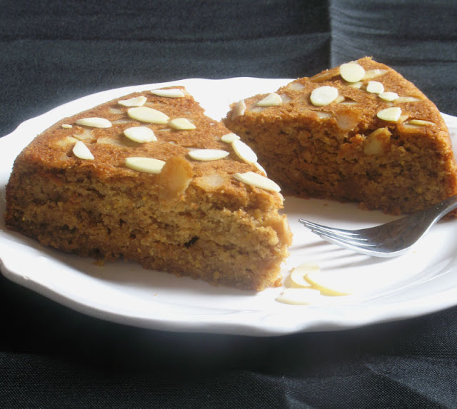 Olive Oil Almond Cake with Orange