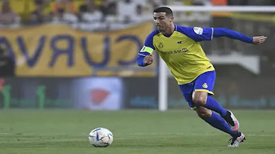 Al-Ta'ee Vs Al-Nassr : Tim Al Nassr Sebagai Tamu Menang Berkat Penalti Ronaldo