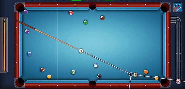 لعبة 8Ball Pool بسهم طويل