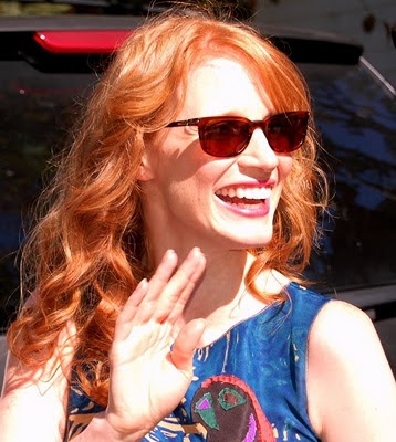 Jessica Chastain THE DEBT at HIFF 2010 Rising Star Breakthrough Performer