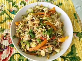 Bowl of Vegan Pad Thai