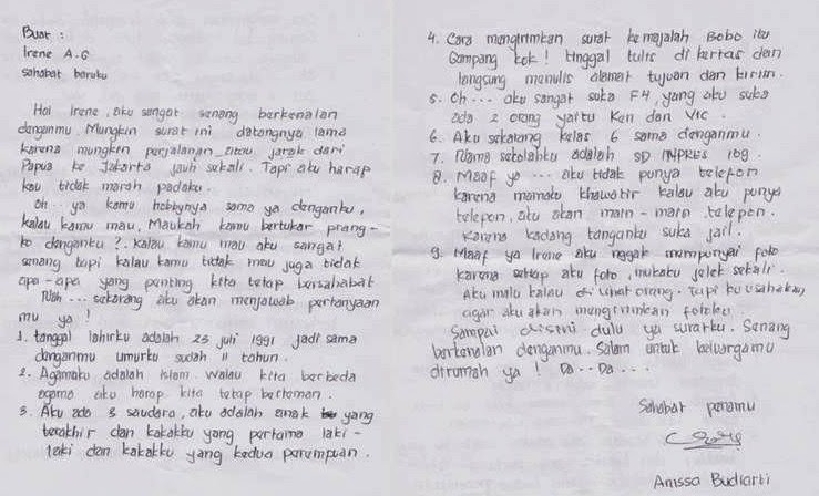 Pengertian dan Contoh Surat Pribadi 2018 Februari 2018 