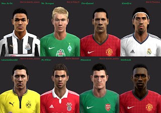 Facepack PES 2013 by Ryan Wartok