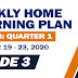 Grade 3 Weekly Home Learning Plan (WHLP) WEEK 3: Quarter 1