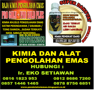 DISTRIBUTOR KIMIA TAMBANG EMAS