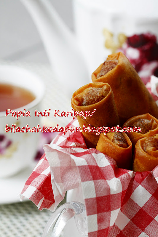 POPIA INTI KARIPAP  Bila Chah Ke Dapur