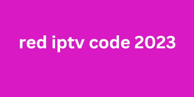 red iptv code 2024