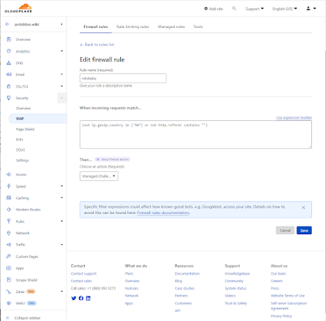 Chống DDoS nghệ thuật cùng Cloudflare với 1 rule duy nhất.