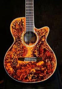 Sharpie Guitar Classic Airbrush Design