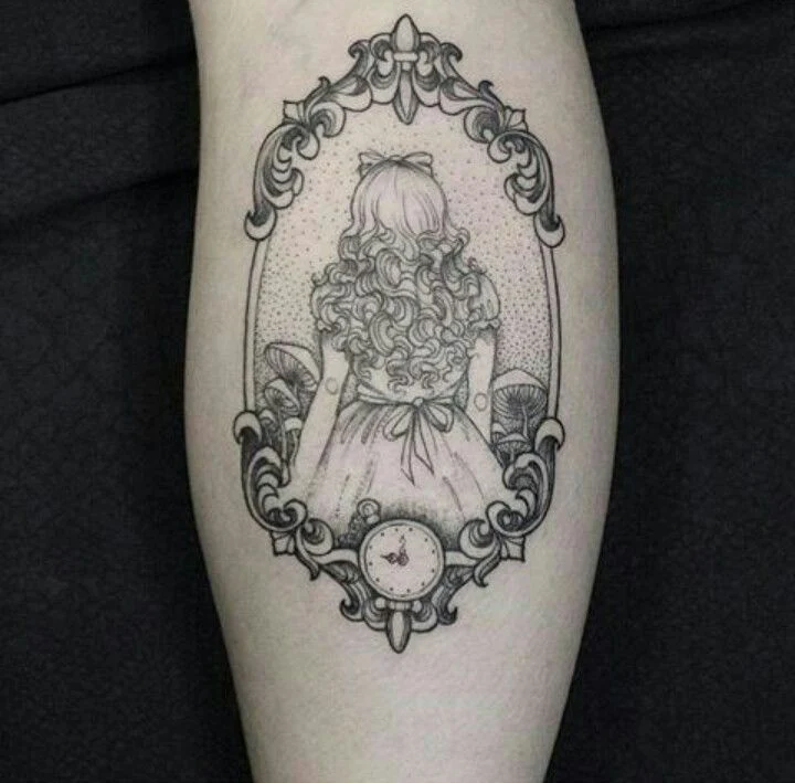 Tatuaje de espejo