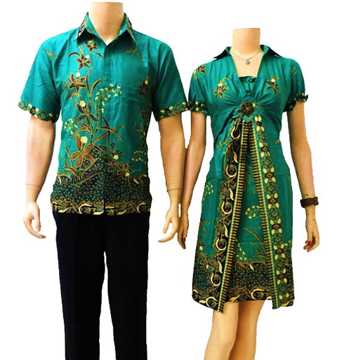 Model Baju Batik Couple Pasangan Modern Terbaru