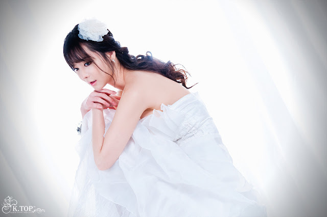 Im Ji Hye in Wedding Dress 