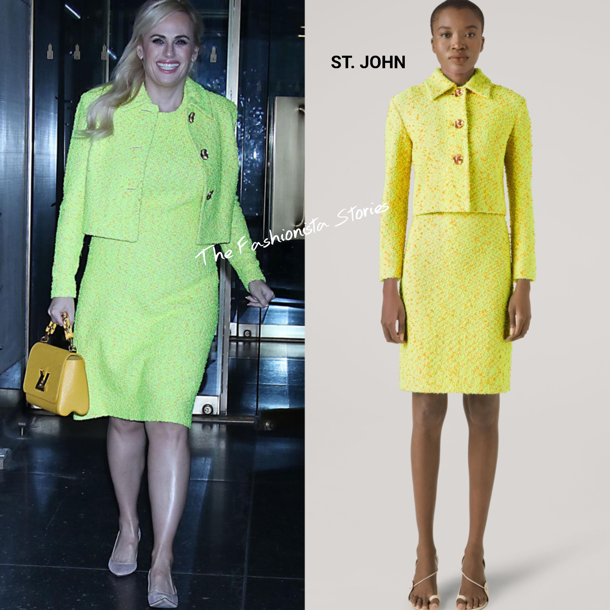 Rebel Wilson in Valentino & St. John at the Today Show