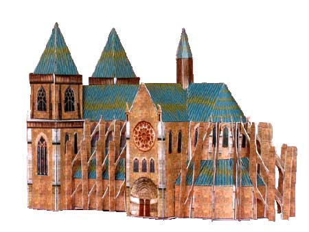 Gothic Cathedral Papercraft