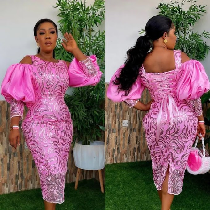 Lace styles for women in Nigeria 