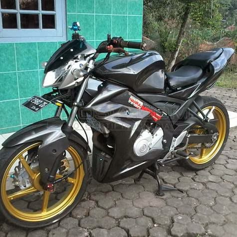  Modif  Vixion  Hitam  Modifikasi  Motor  Kawasaki Honda Yamaha 