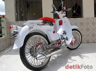 Modifikasi Honda C70 1972