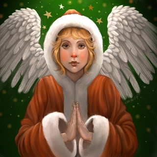 Christmas Angel Wallpaper