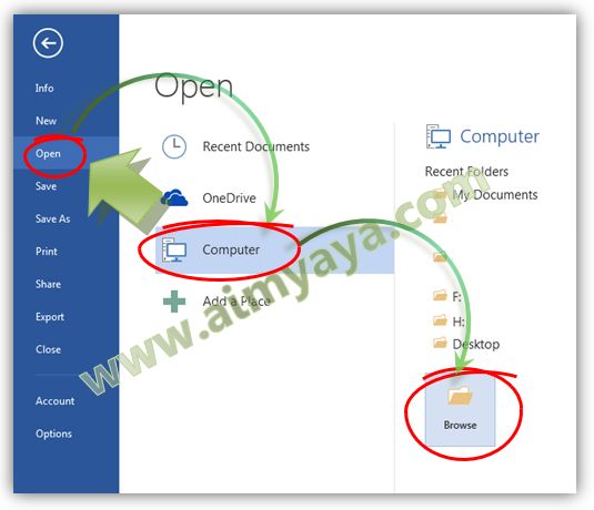 Belajar Ms Word 2013: Cara Mengganti Ukuran Kertas Bawaan 