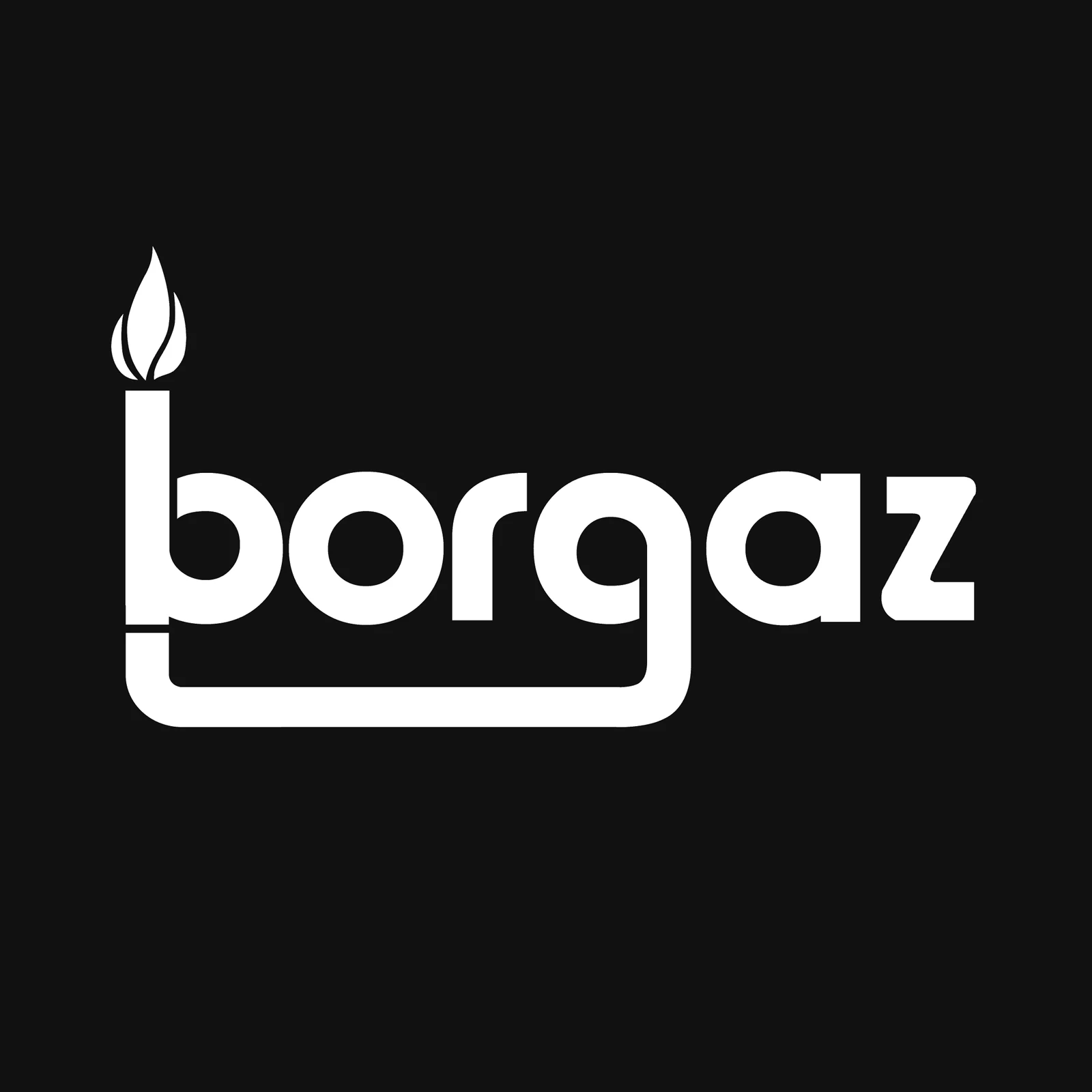 Logo dla firmy BorgazSerwis. Grafika, logo, logotyp, identyfikacja wizualna