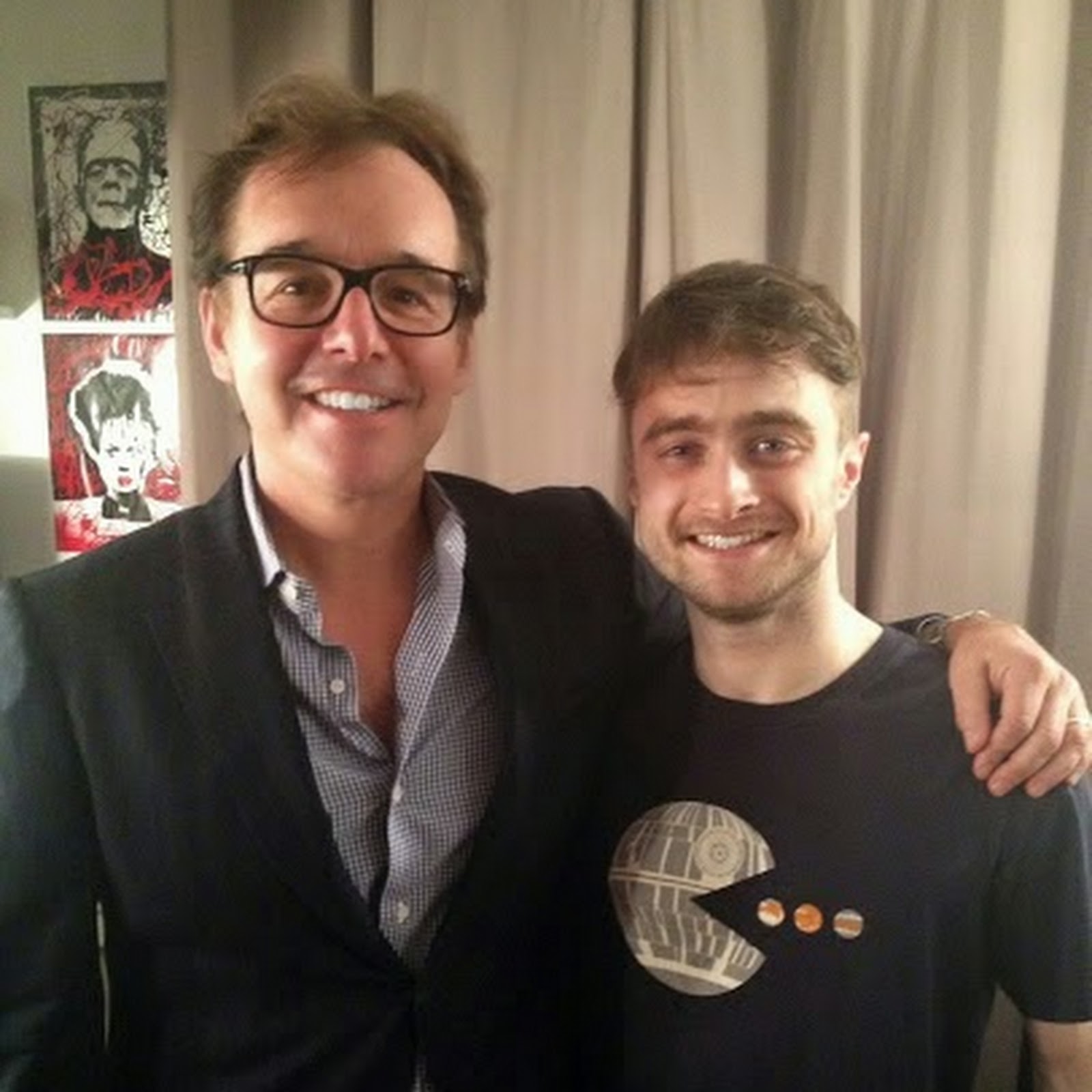 Google+: Chris Columbus backstage at The Cripple of Inishmaan