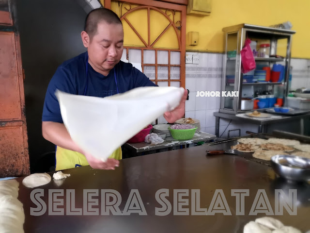 Restoran Selera Selatan has JB's Best Roti Canai (Prata)