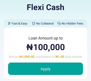Borrow Up to 200k Loan - Rend Money with Flexi Cash Loan App