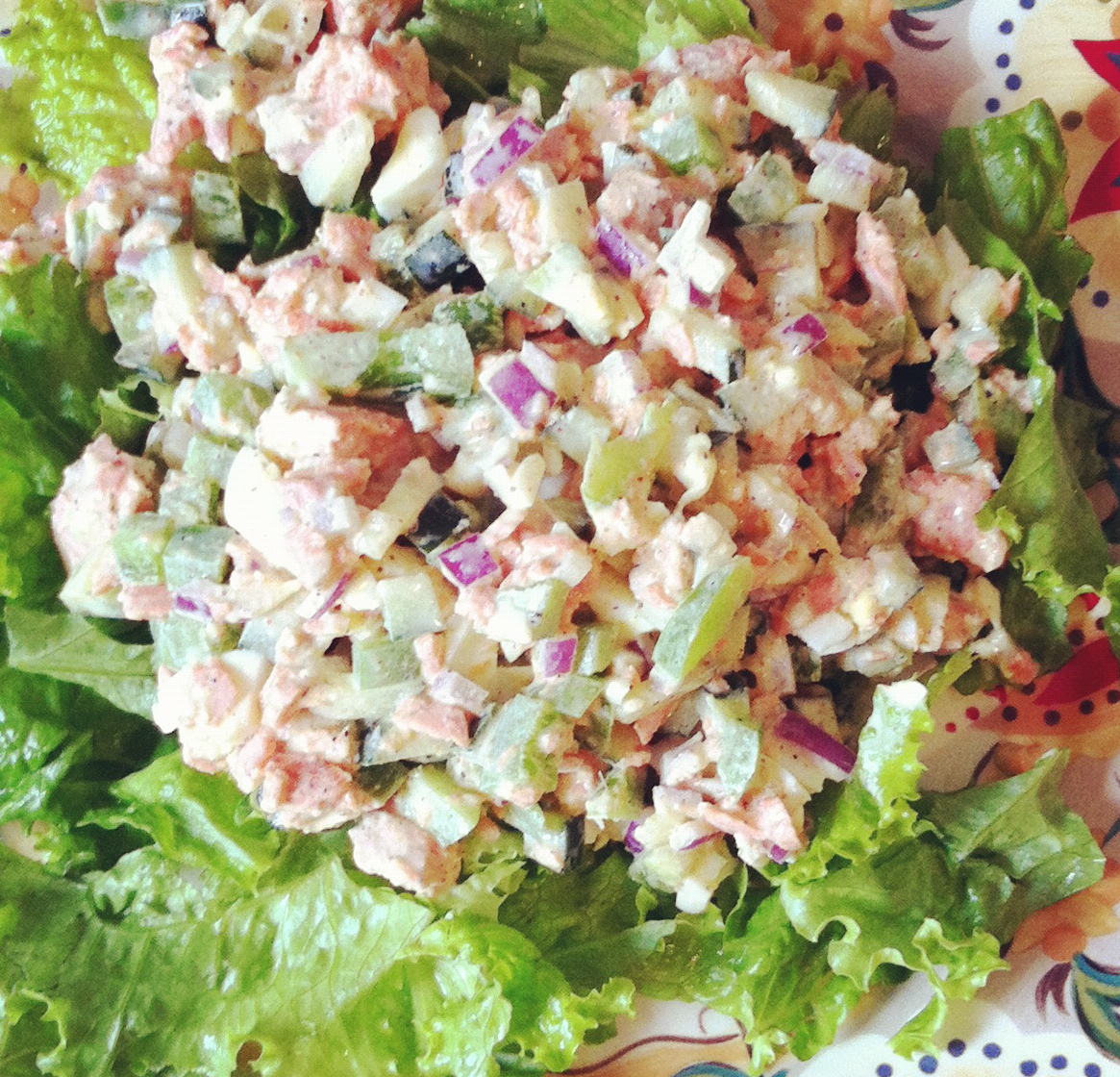 Beyond Borscht: Paula Deen's Salmon Salad