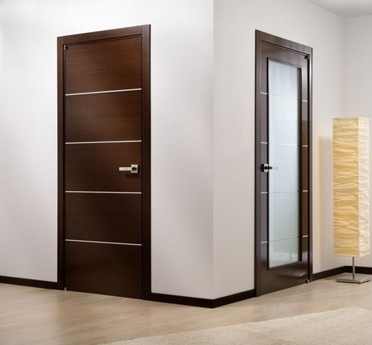 27 contoh gambar Model desain pintu  minimalis  kayu jati 