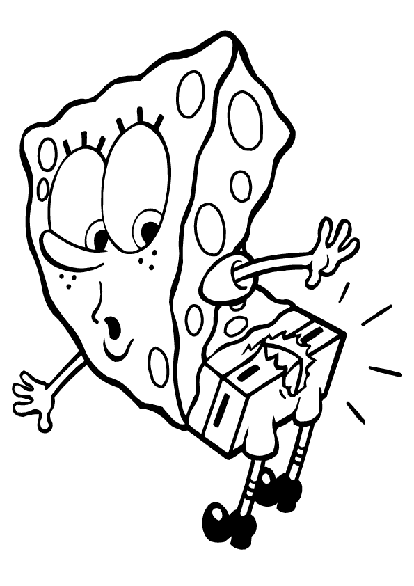 12 funny SpongeBob coloring pages | Free printable