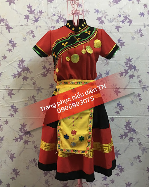 Cho thuê trang phục tại Tân Bình - Trang phục dân tộc H'Mong HM01