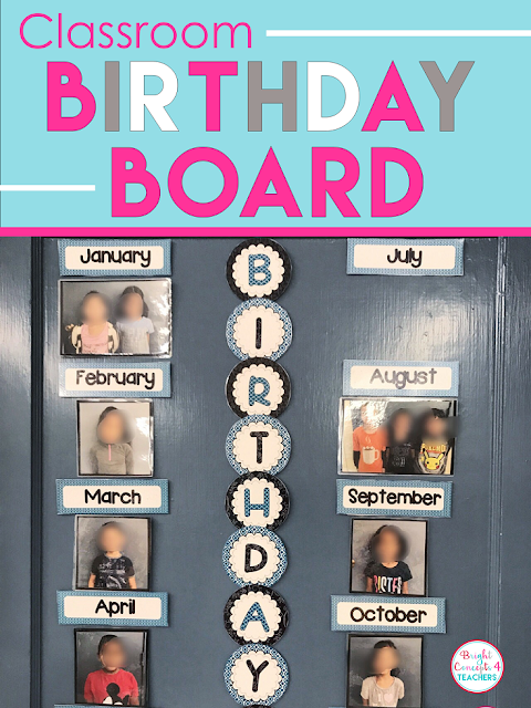 birthday bulletin board display