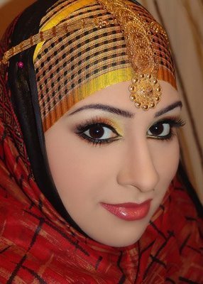 Bridal Hijab Designs 2013