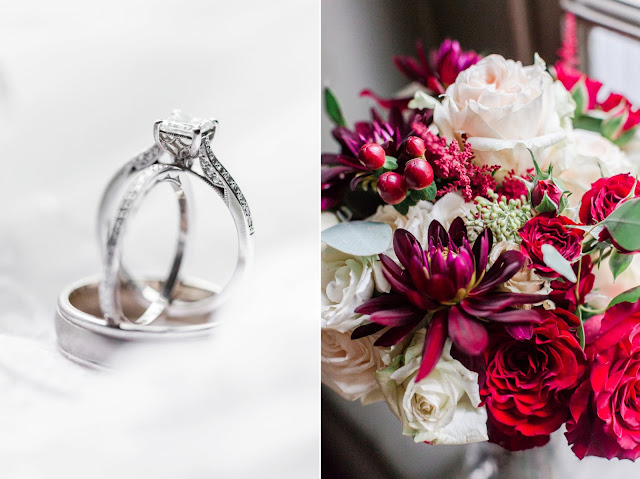 A Cranberry and Blue Autumn Wedding at Worsell Manor in Warwick, MD by Heather Ryan Photography 