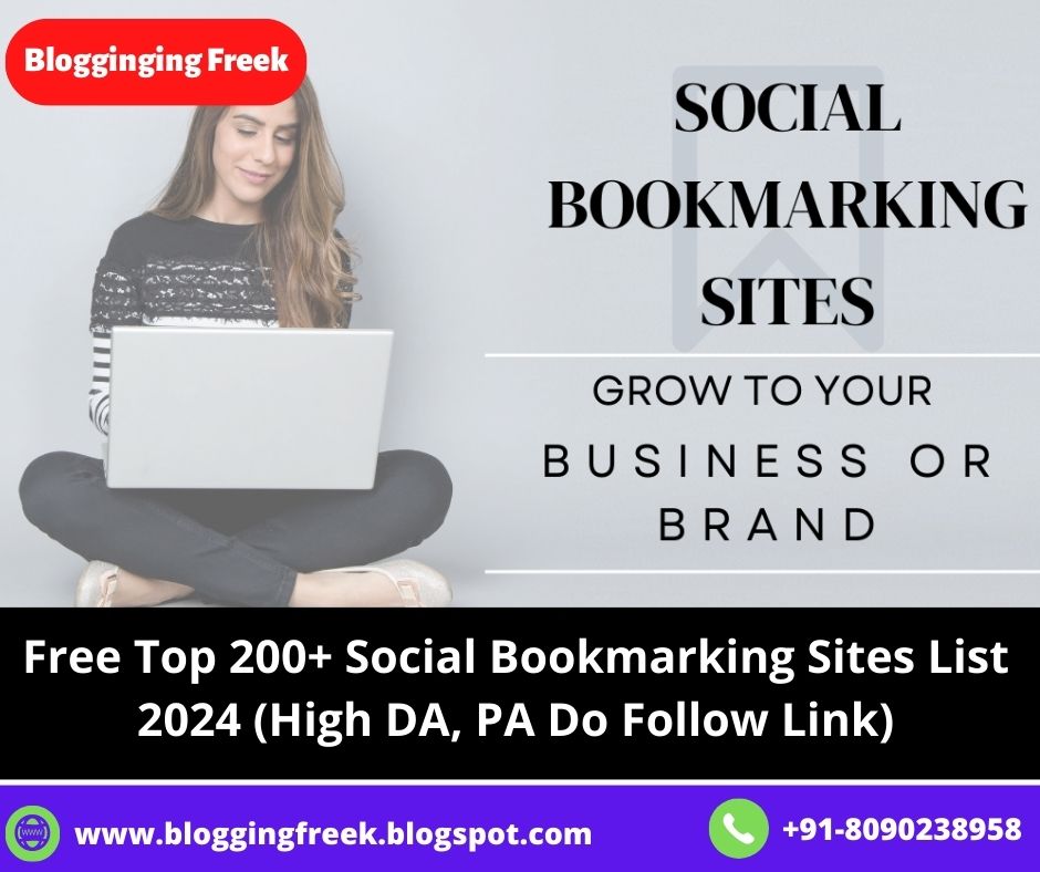 Social Bookmarking Sites List