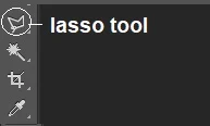 lasso tool photoshop
