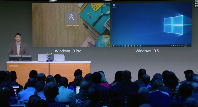 ما الجديد في نظام الويندوز الجديد (Windows 10 S) ؟ و إليك أهم ما طرحته المايكروسوفت في مؤتمرها 