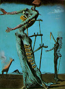 Salvador Dali wanna us that in this paint the tree shape same thing like a .