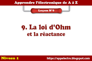 La loi d'Ohm et la réactance